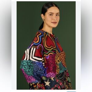 Farm Rio mixed prints sweatshirt